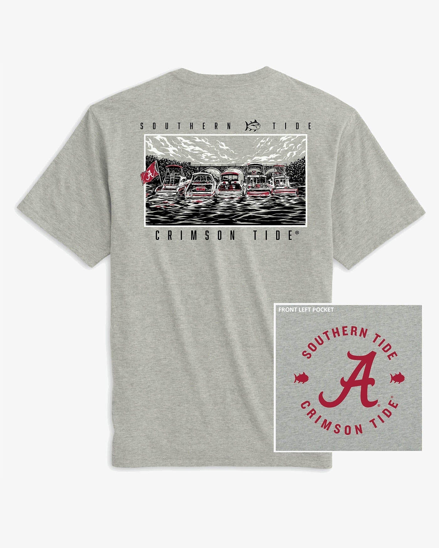 Alabama Crimson Tide Tailgate Cove Heather T-Shirt