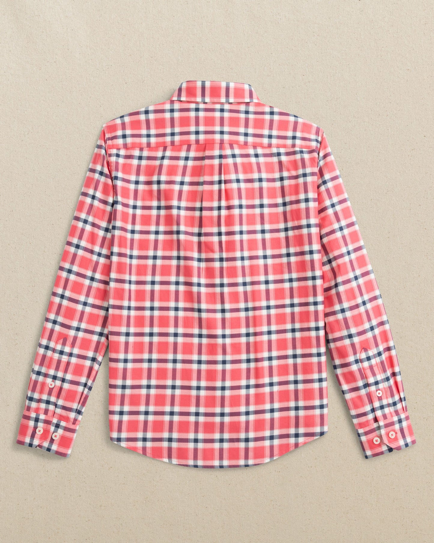 Boys Beachrock Plaid Skipjack Sport Shirt