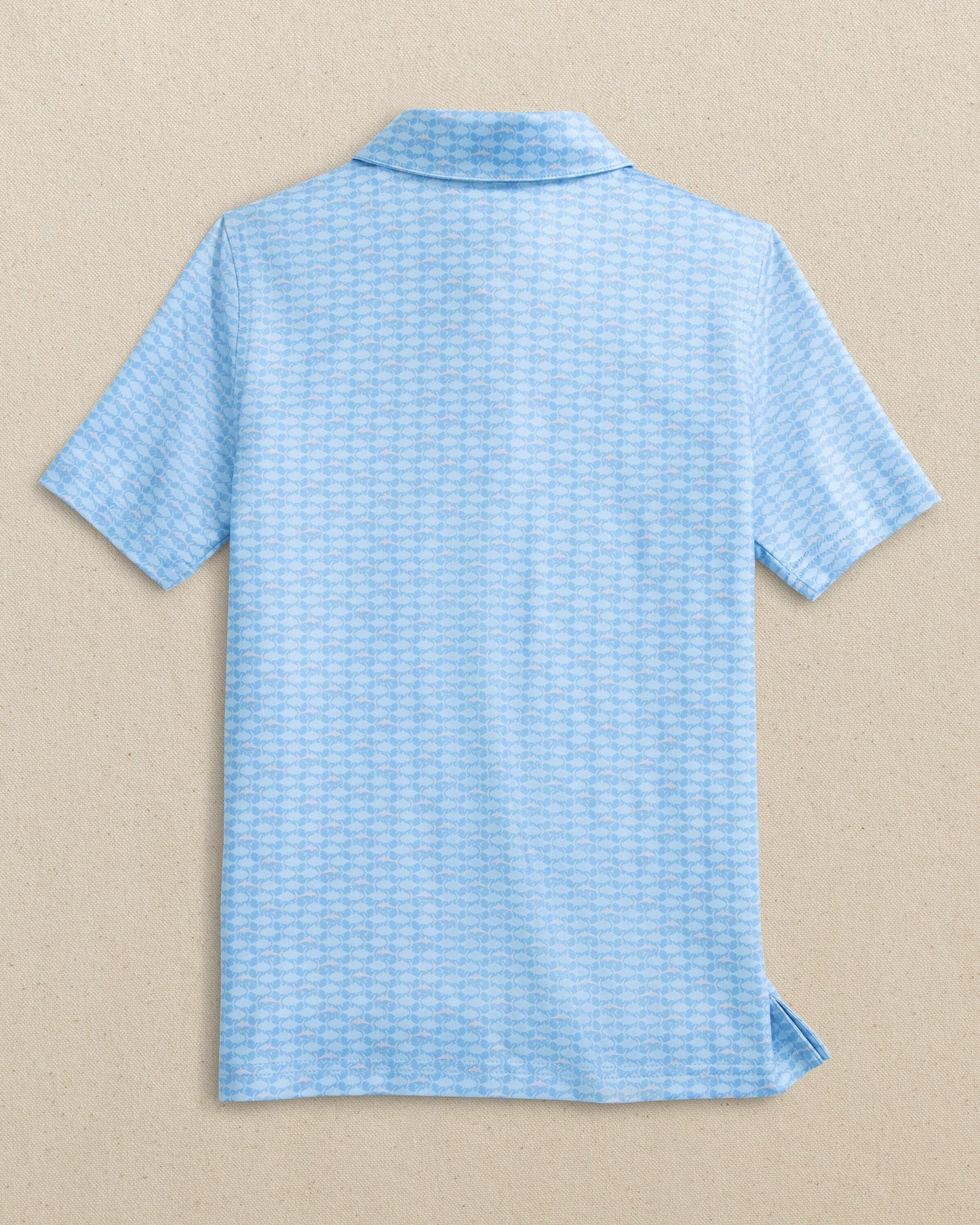 Boys Driver Skipping Jacks Printed Performance Polo