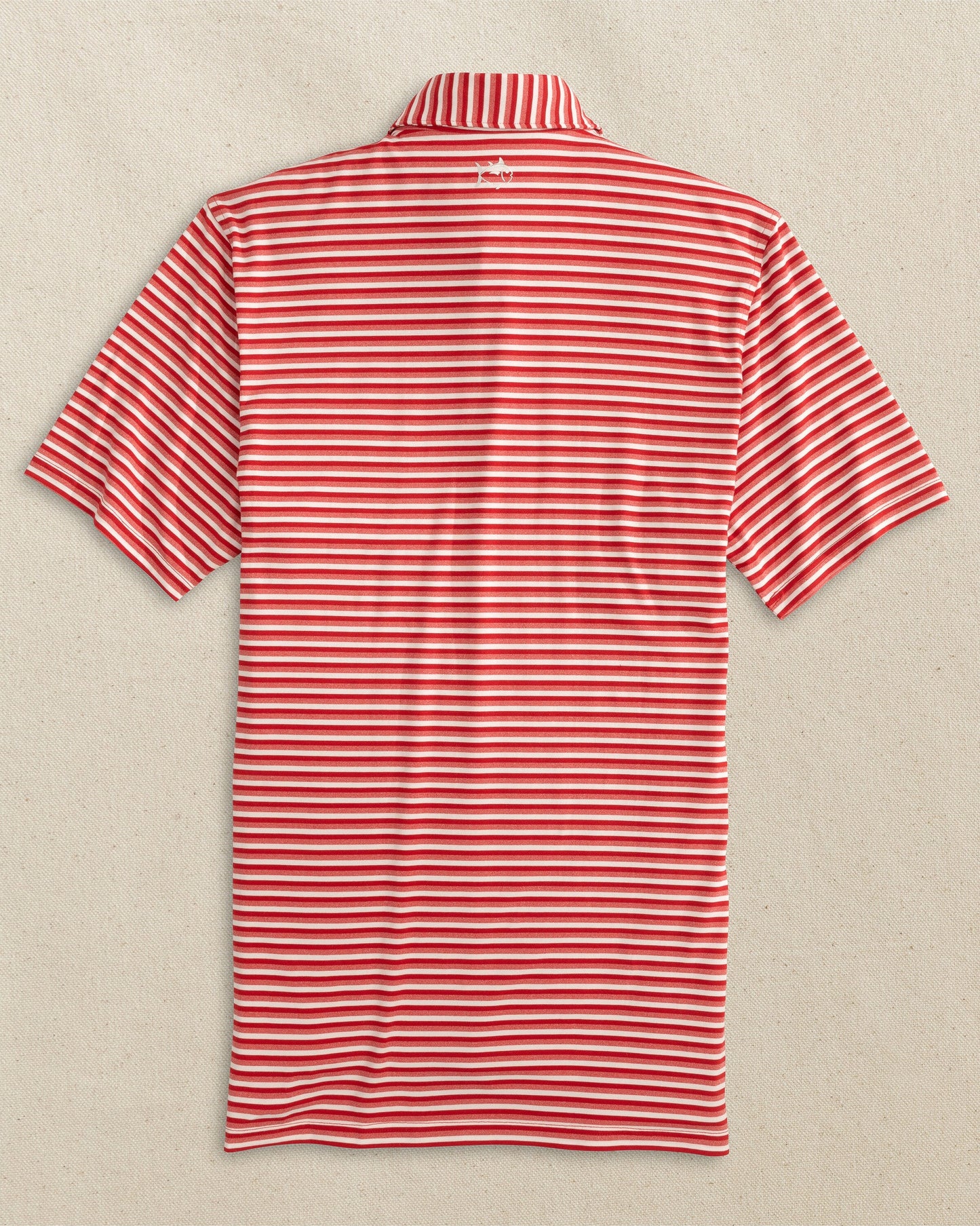 Georgia Bulldogs Oval G Heather Stripe Polo