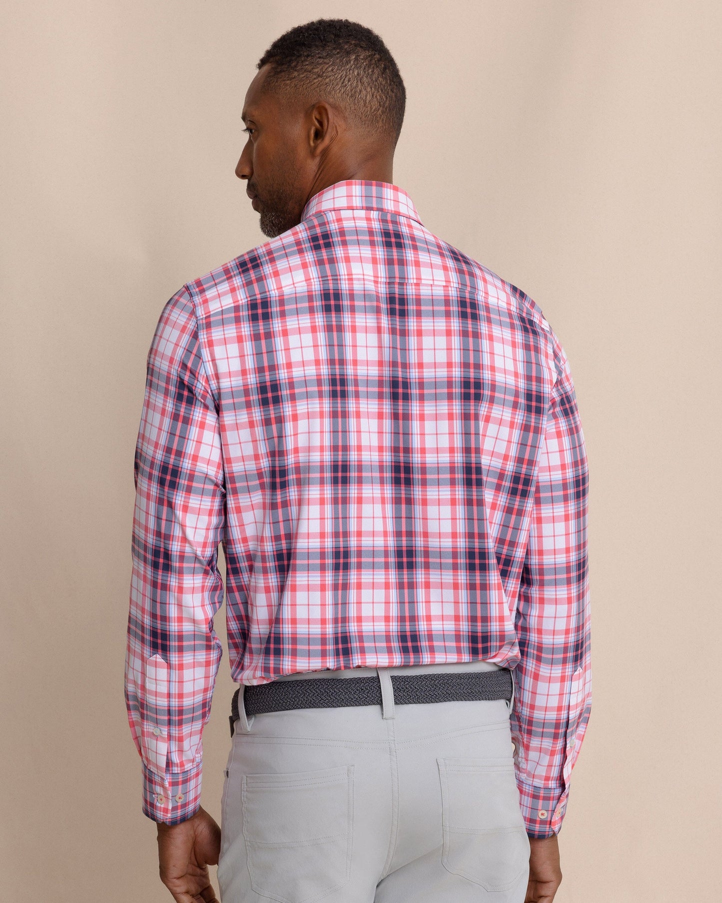 Willowbrook Plaid Intercoastal Sport Shirt - Snapper