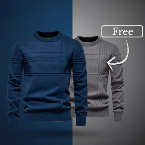 BUY 1 GET 2 - Textured Men’s Jumper (PROMOTION)