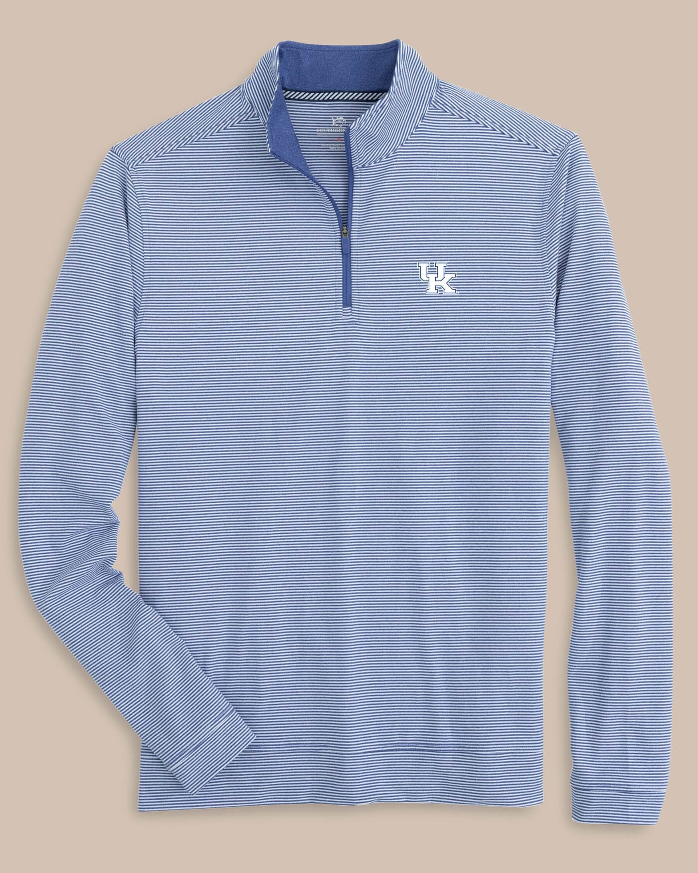 Kentucky Wildcats Cruiser Micro-Stripe Heather Quarter Zip