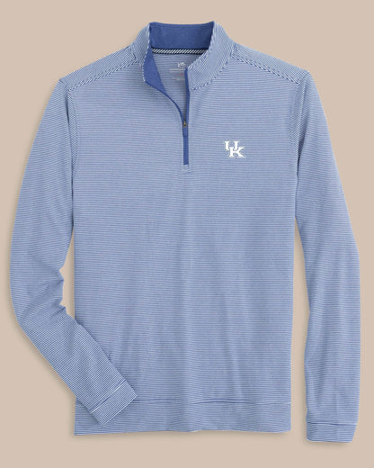 Kentucky Wildcats Cruiser Micro-Stripe Heather Quarter Zip