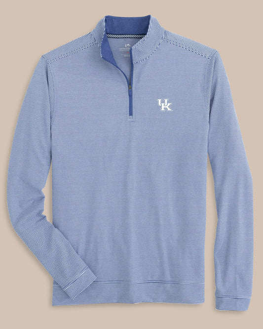 Kentucky Wildcats Cruiser Micro-Stripe Heather Quarter Zip