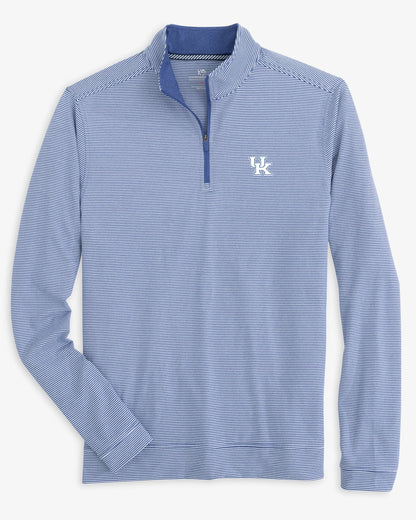 Kentucky Wildcats Cruiser Micro-Stripe Heather Quarter Zip