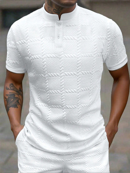 White  Premium Textured Shirt