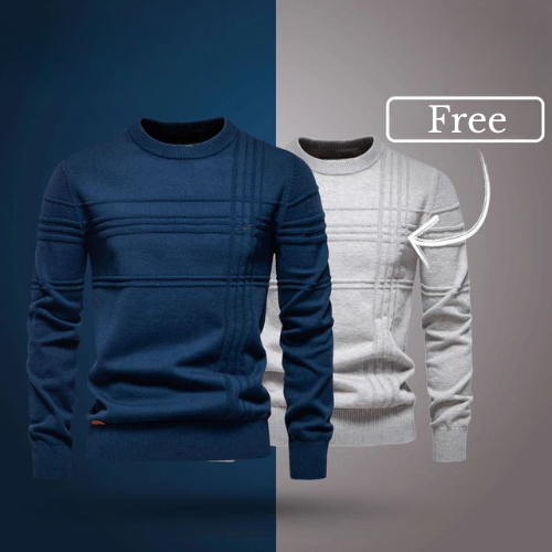 BUY 1 GET 2 - Textured Men’s Jumper (PROMOTION)