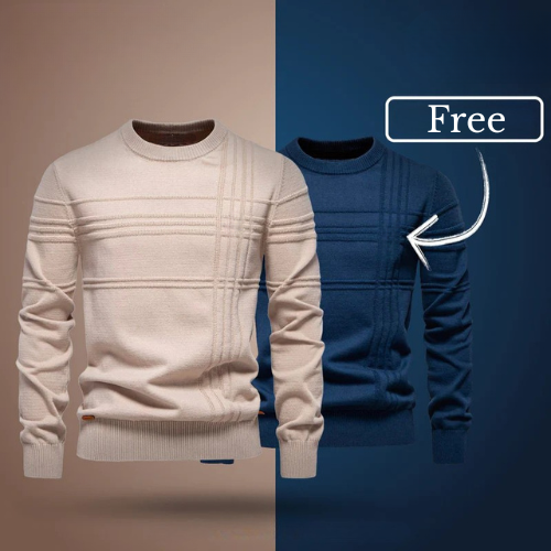 BUY 1 GET 2 - Textured Men’s Jumper (PROMOTION)