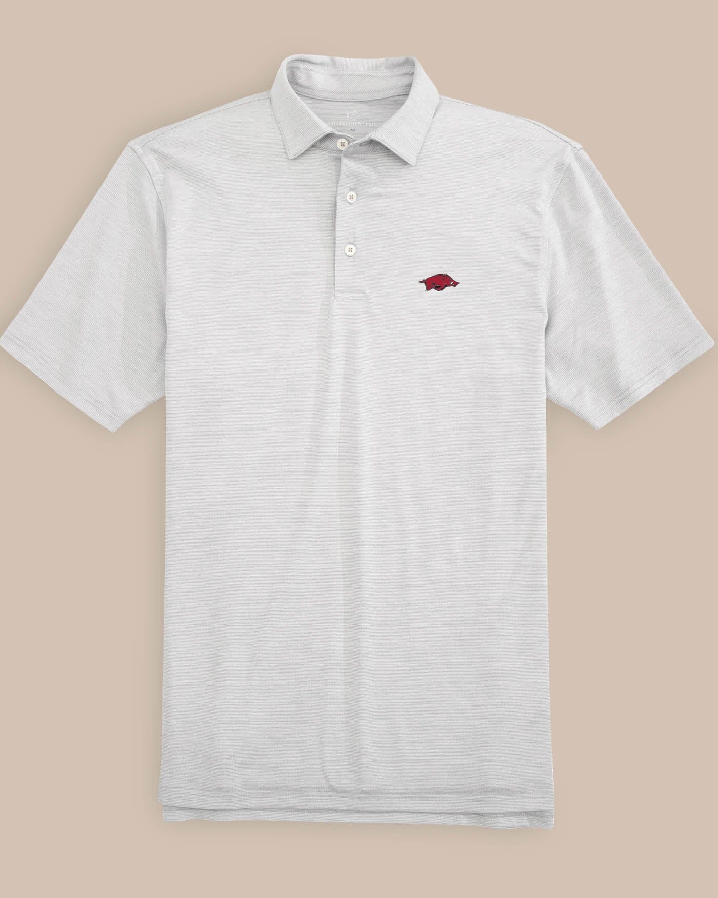Arkansas Razorbacks Driver Spacedye Polo Shirt