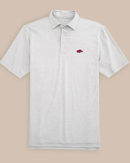 Arkansas Razorbacks Driver Spacedye Polo Shirt