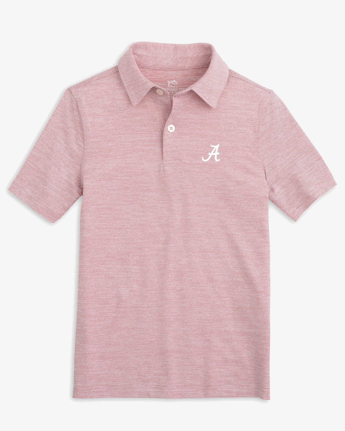 Alabama Crimson Tide Boys Driver Spacedye Polo Shirt