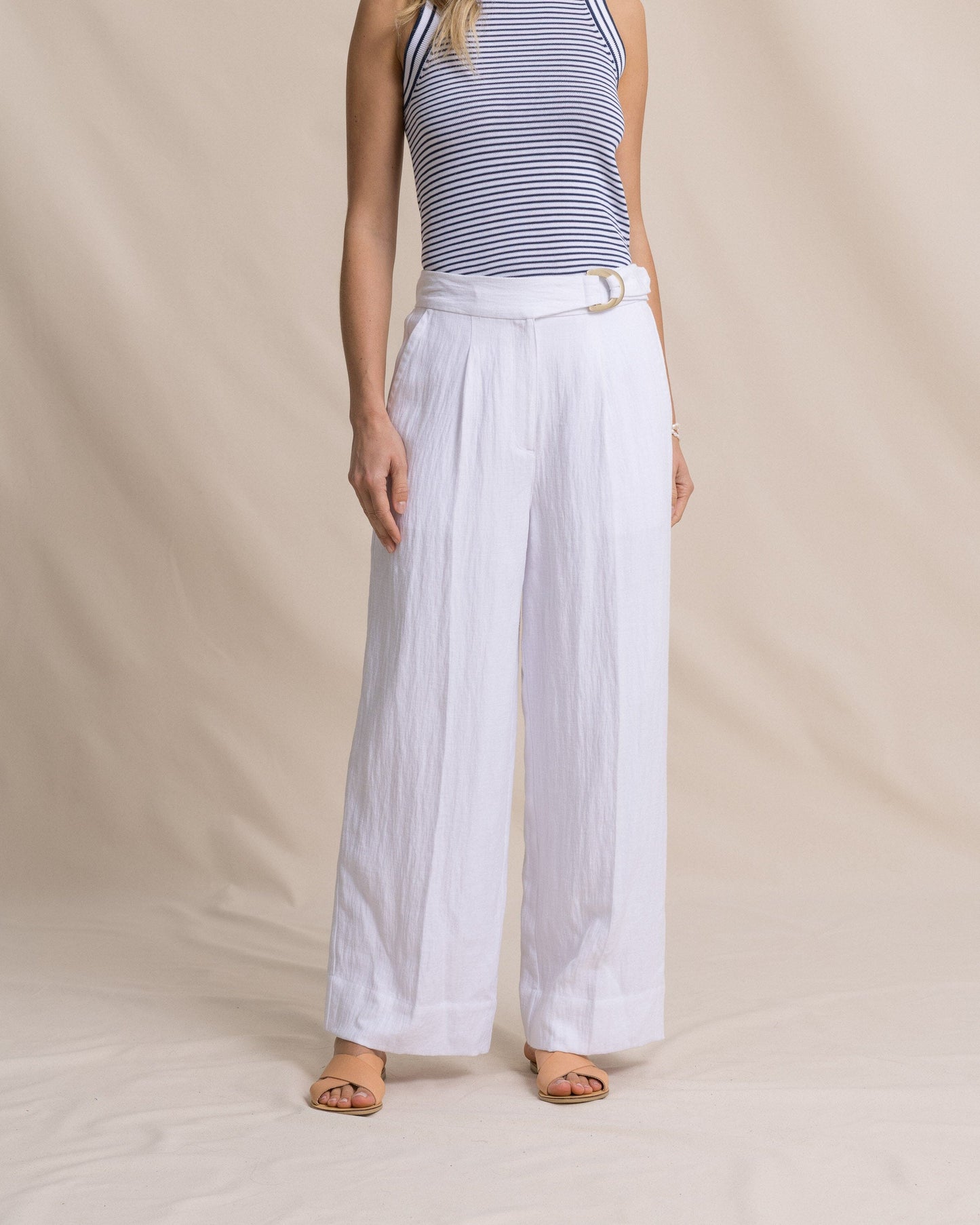 Addilyn Belted Wide Leg Pants