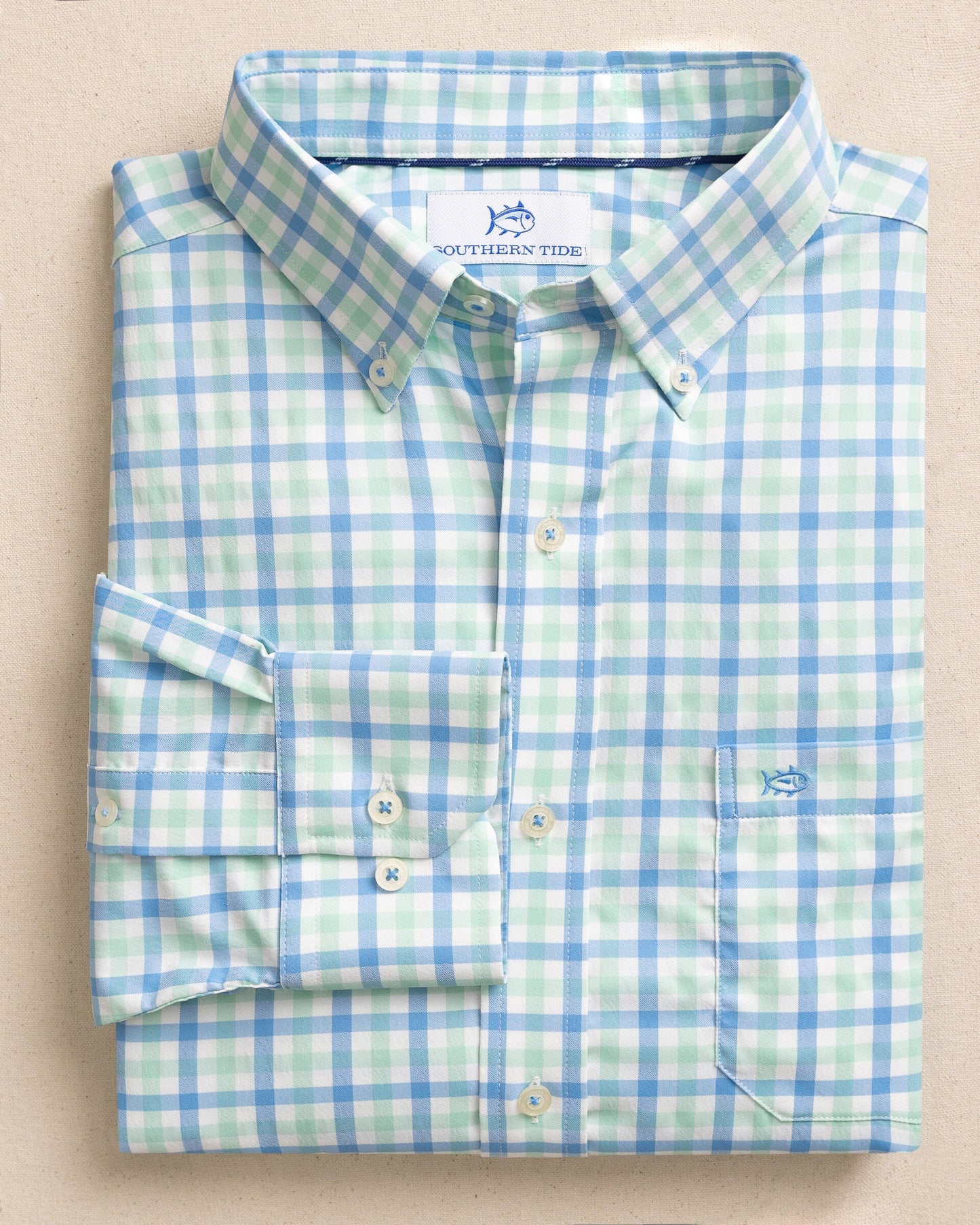 Albemarle Gingham brrr°® Intercoastal Sport Shirt