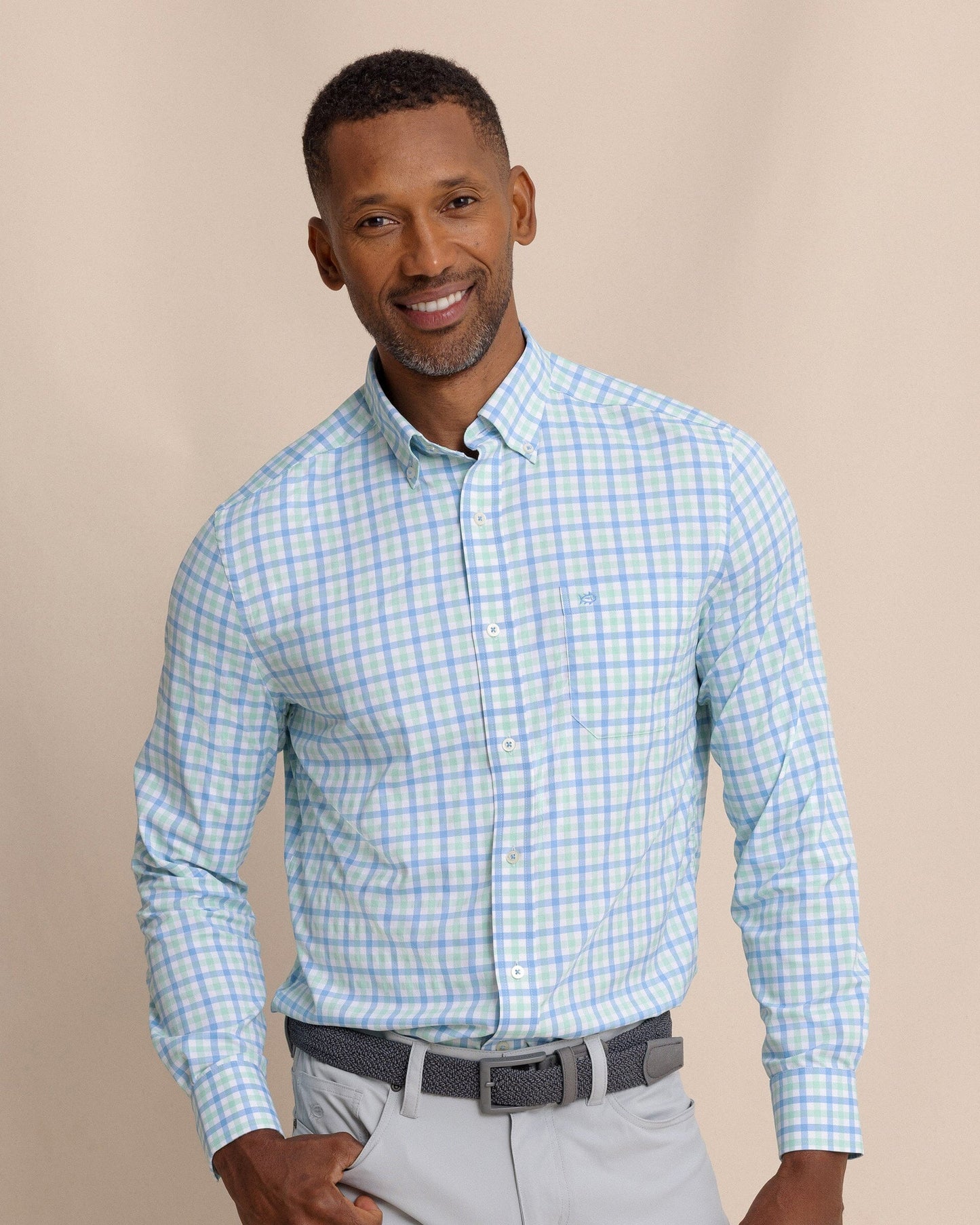 Albemarle Gingham brrr°® Intercoastal Sport Shirt