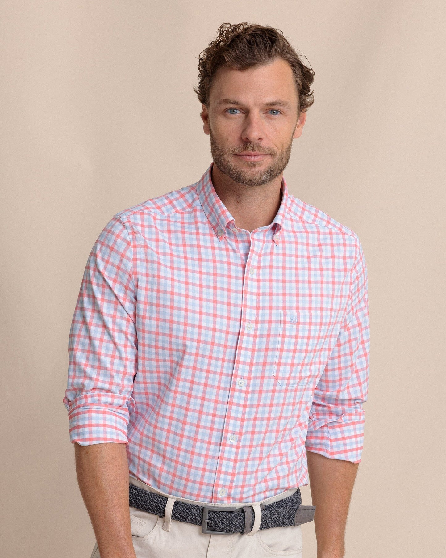 Albemarle Gingham brrr°® Intercoastal Sport Shirt