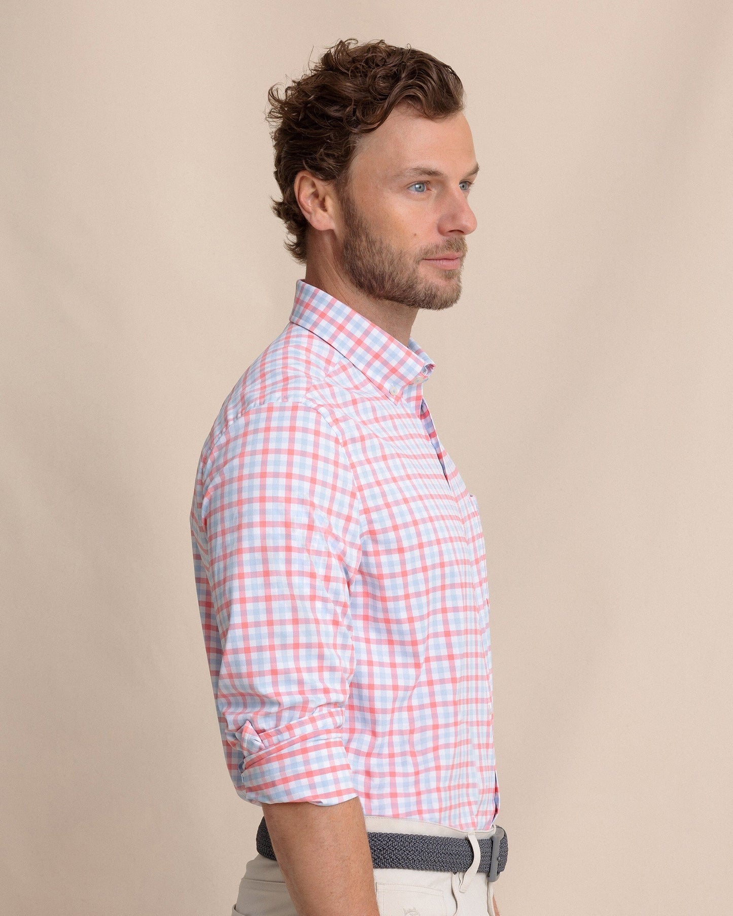 Albemarle Gingham brrr°® Intercoastal Sport Shirt