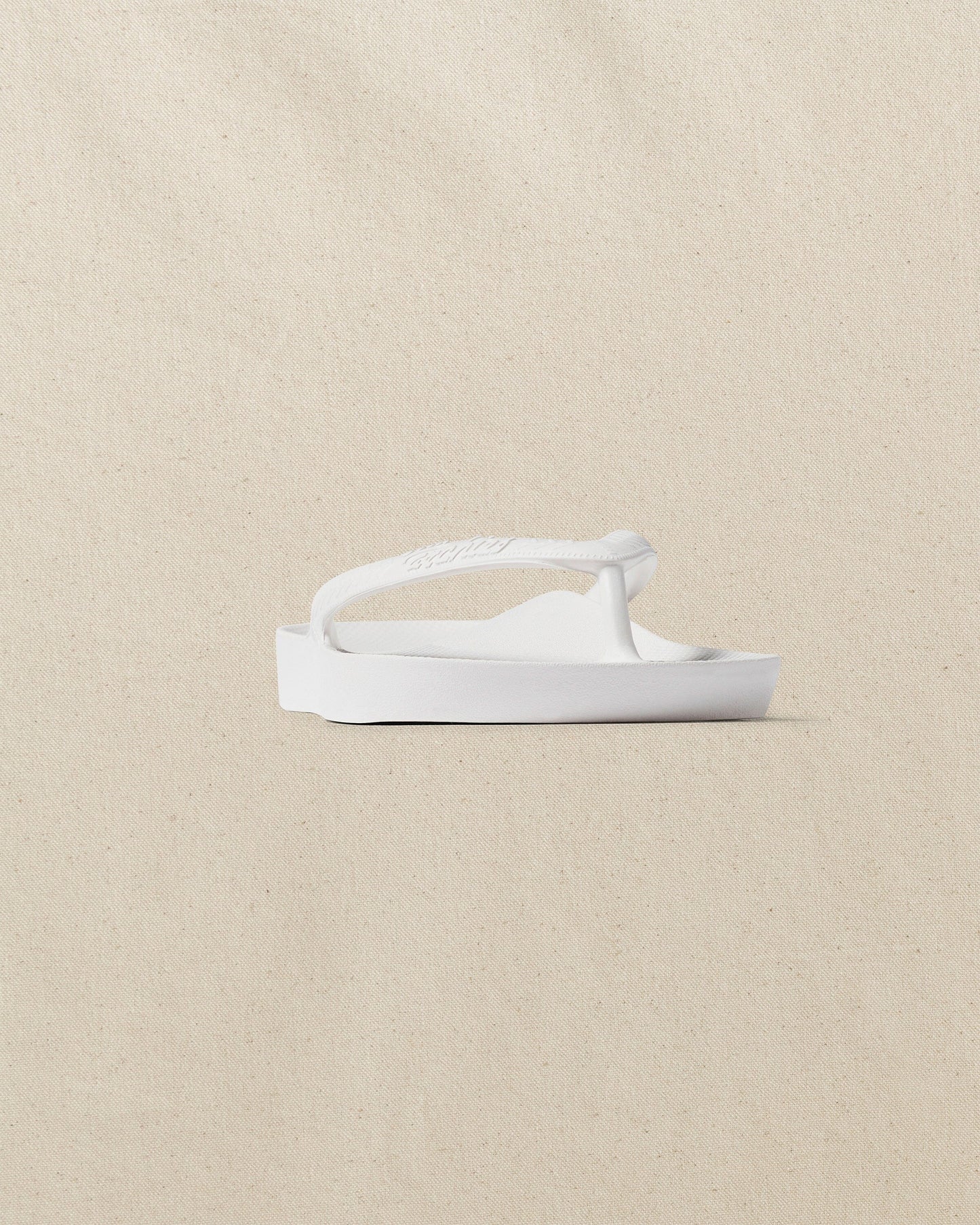 Archies Classic White Arch Support Flip Flop