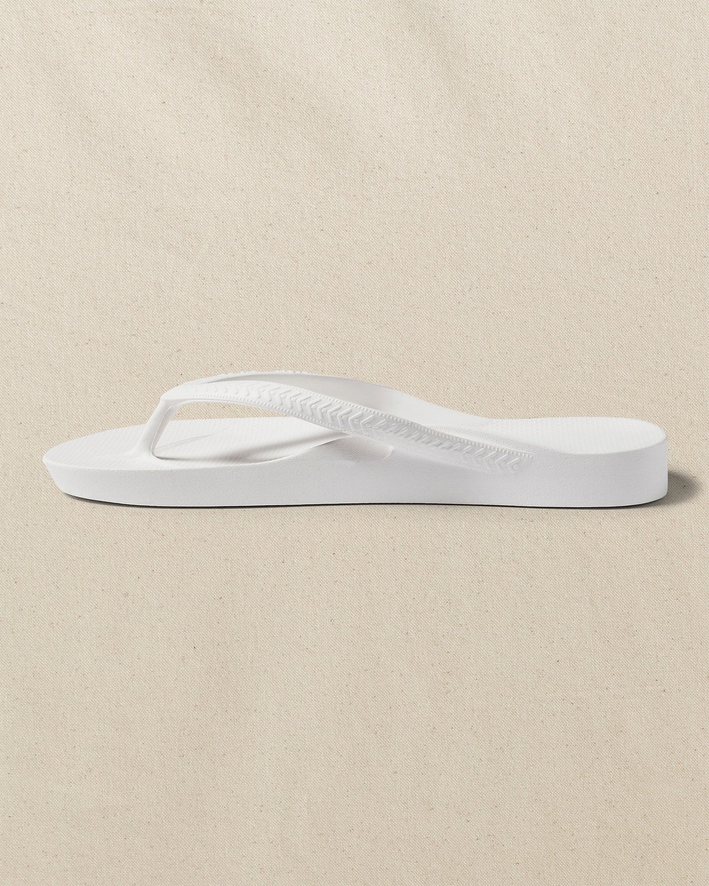 Archies Classic White Arch Support Flip Flop