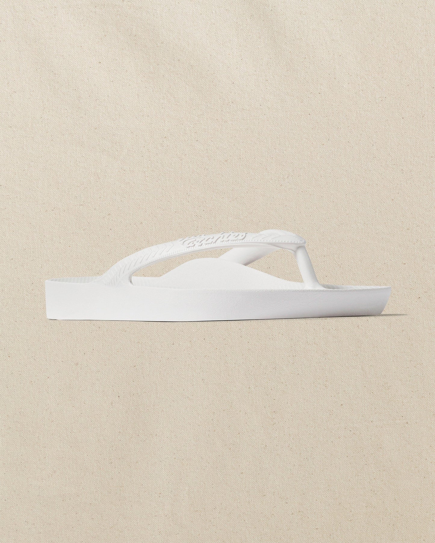 Archies Classic White Arch Support Flip Flop