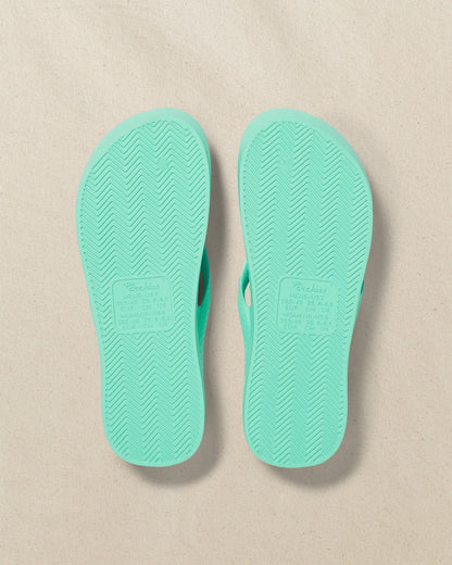 Archies Mint Arch Support Flip Flop