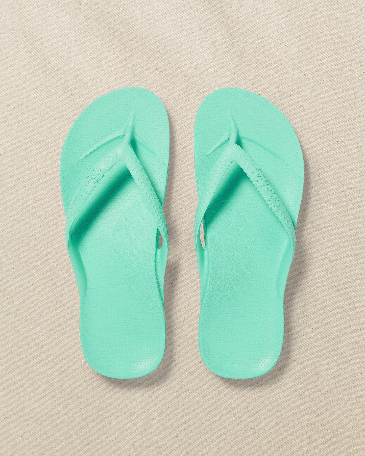 Archies Mint Arch Support Flip Flop