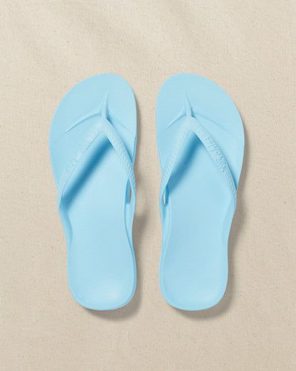 Archies Sky Blue Arch Support Flip Flop