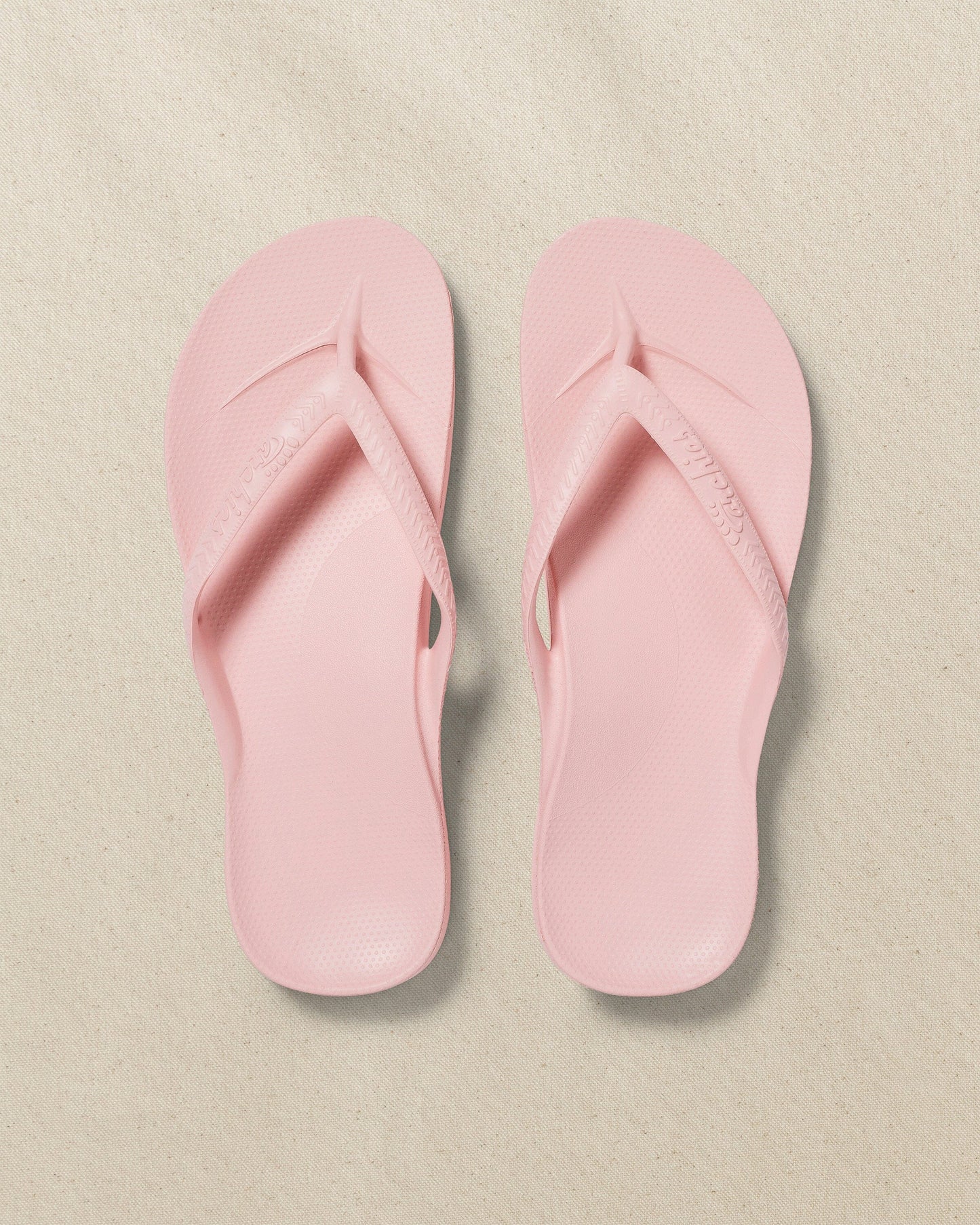 Archies Soft Pink Arch Support Flip Flop