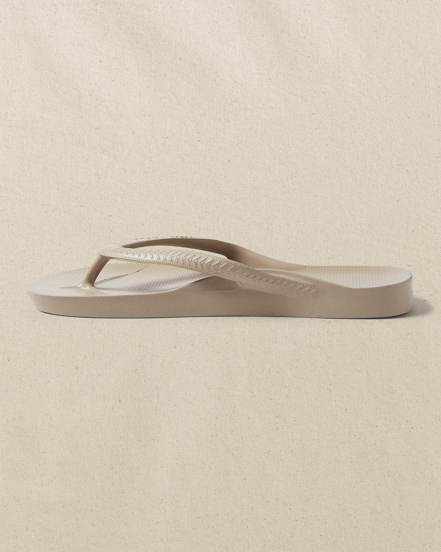 Archies Taupe Arch Support Flip Flop