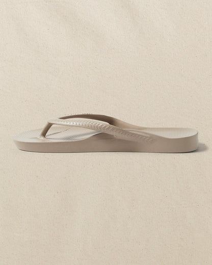 Archies Taupe Arch Support Flip Flop