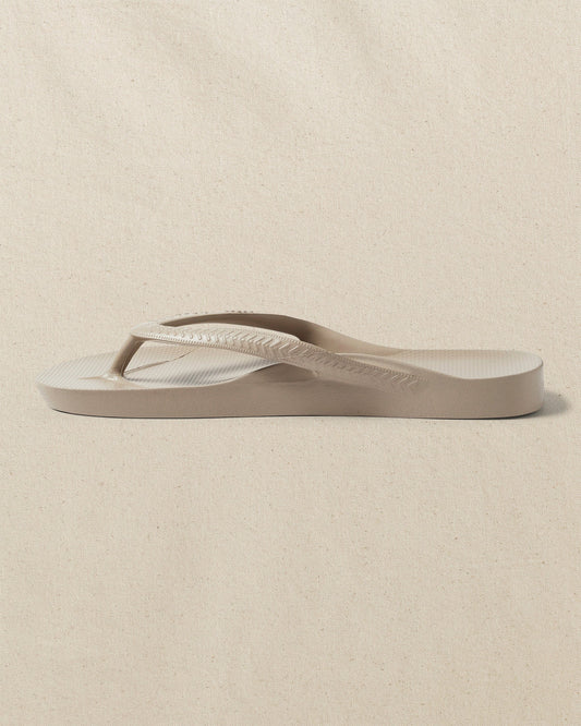 Archies Taupe Arch Support Flip Flop
