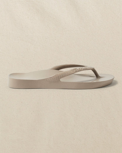 Archies Taupe Arch Support Flip Flop