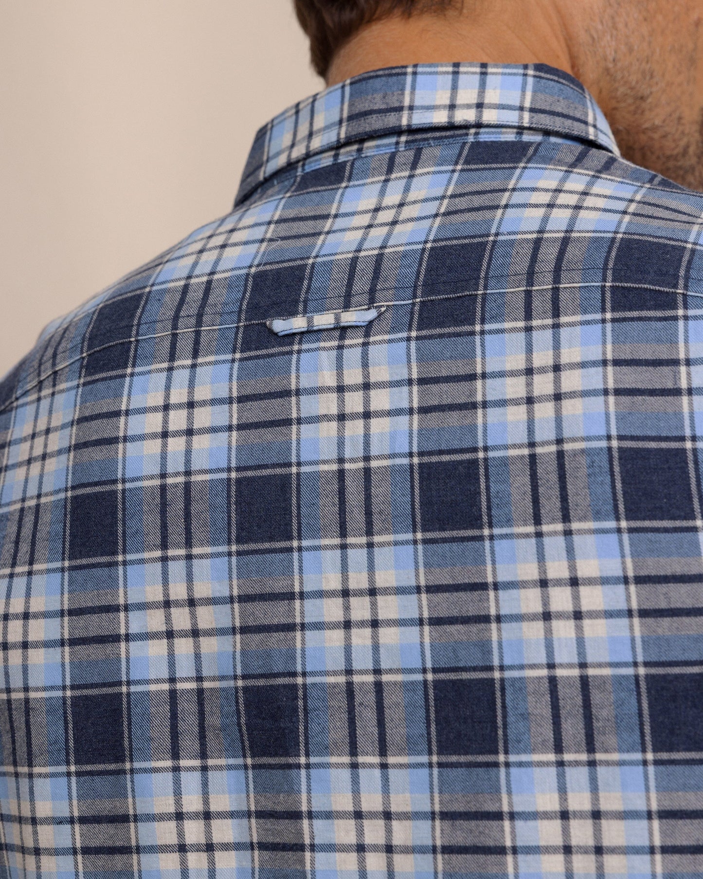 Ashborough Plaid Brushed Twill Sport Shirt
