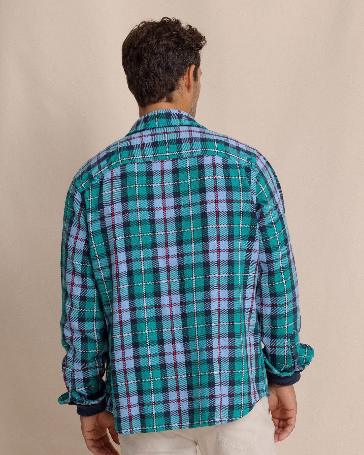 Beach Bluff Plaid Twill Shirt