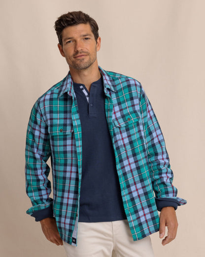Beach Bluff Plaid Twill Shirt
