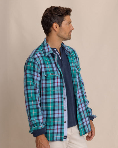 Beach Bluff Plaid Twill Shirt