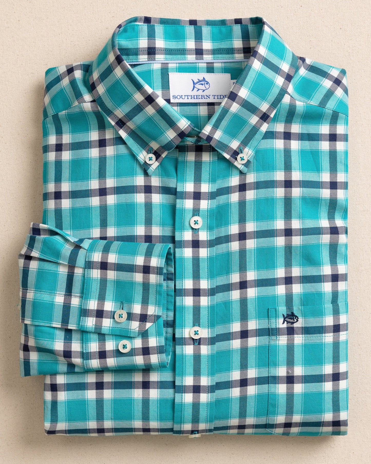 Beachrock Plaid Skipjack Sport Shirt