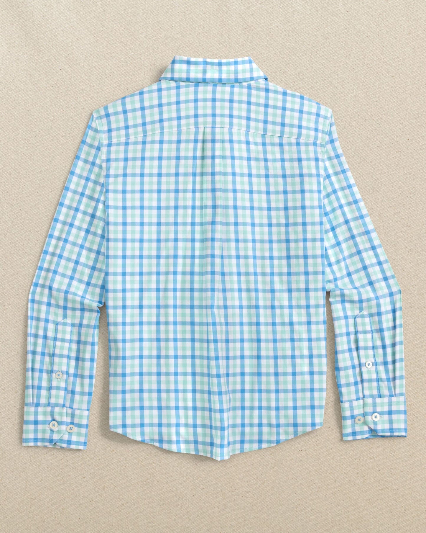 Boys Albemarle Plaid Intercoastal Sport Shirt