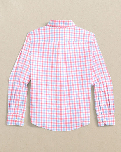 Boys Albemarle Plaid Intercoastal Sport Shirt
