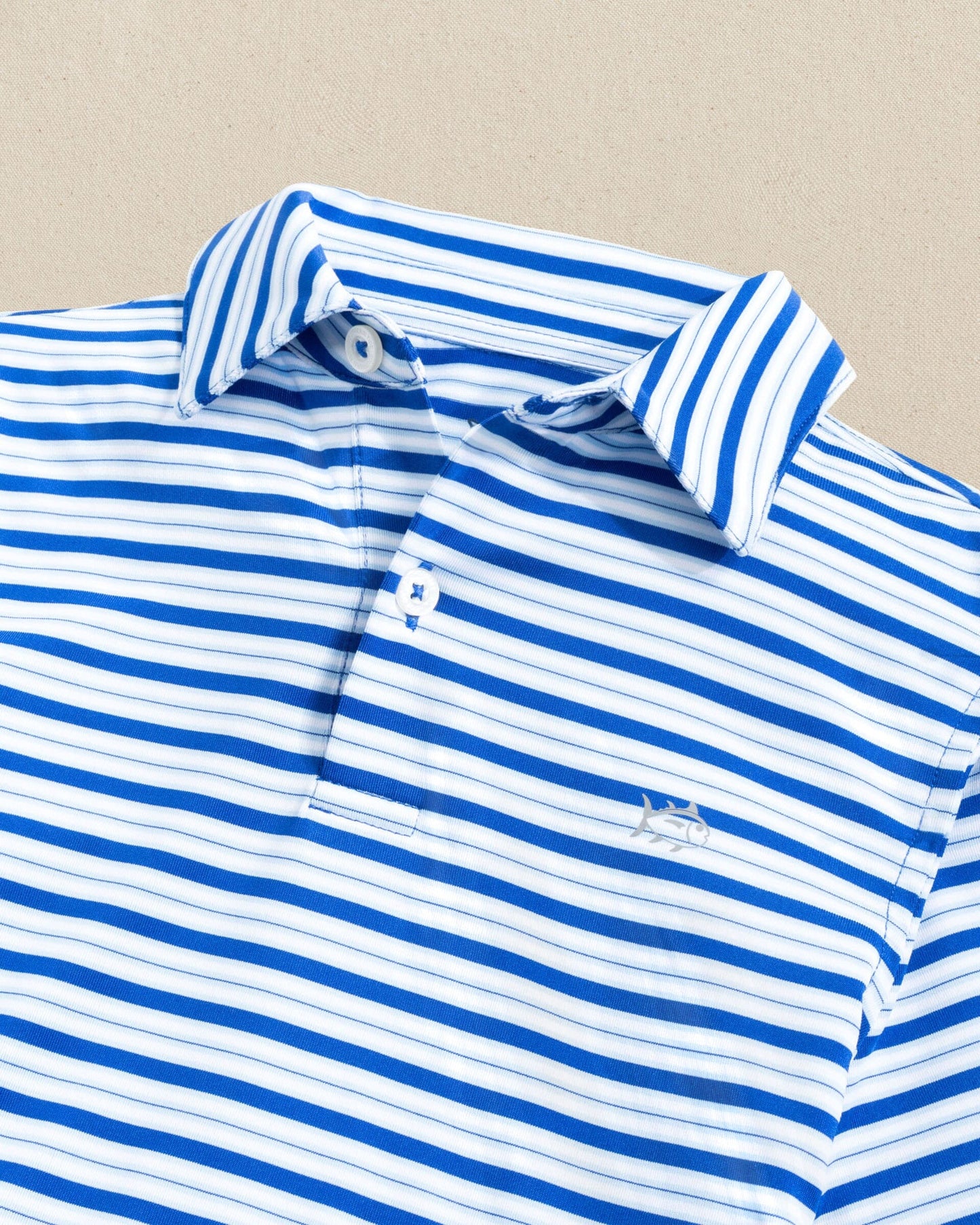 Boys Driver Ocean Hill Stripe Performance Polo