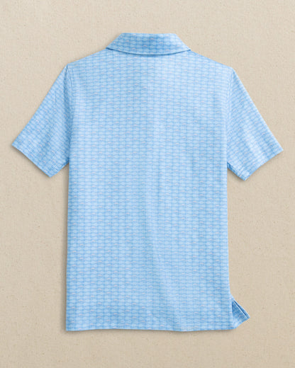 Boys Driver Skipping Jacks Printed Performance Polo