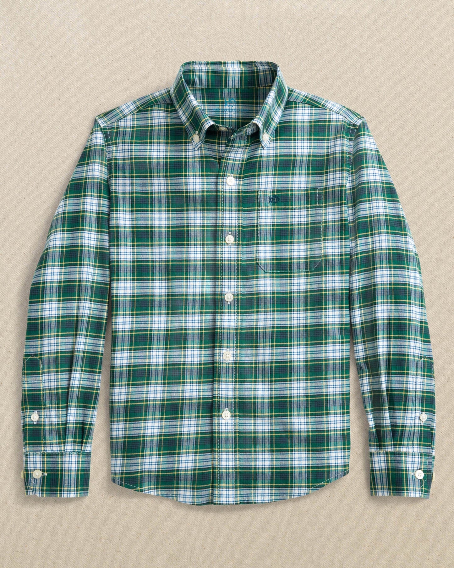 Boys Gordon Tartan Skipjack Sport Shirt