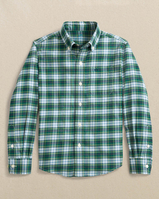 Boys Gordon Tartan Skipjack Sport Shirt