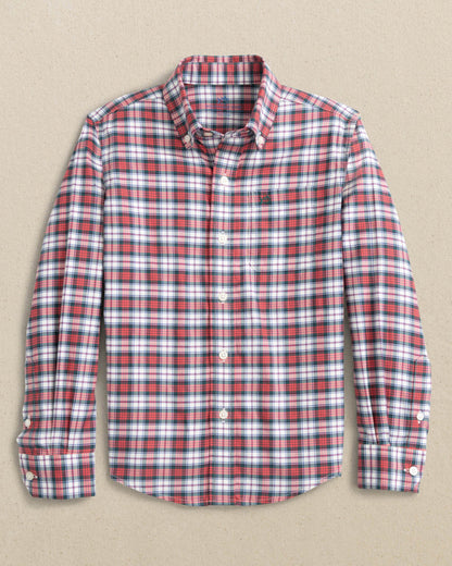 Boys MacDuff Tartan Skipjack Sport Shirt