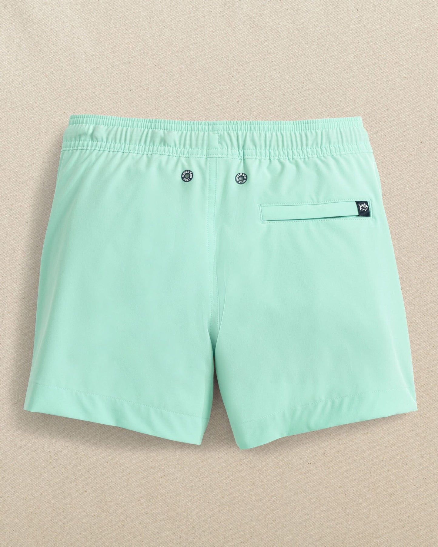 Boys Solid Maritime Swim Trunk