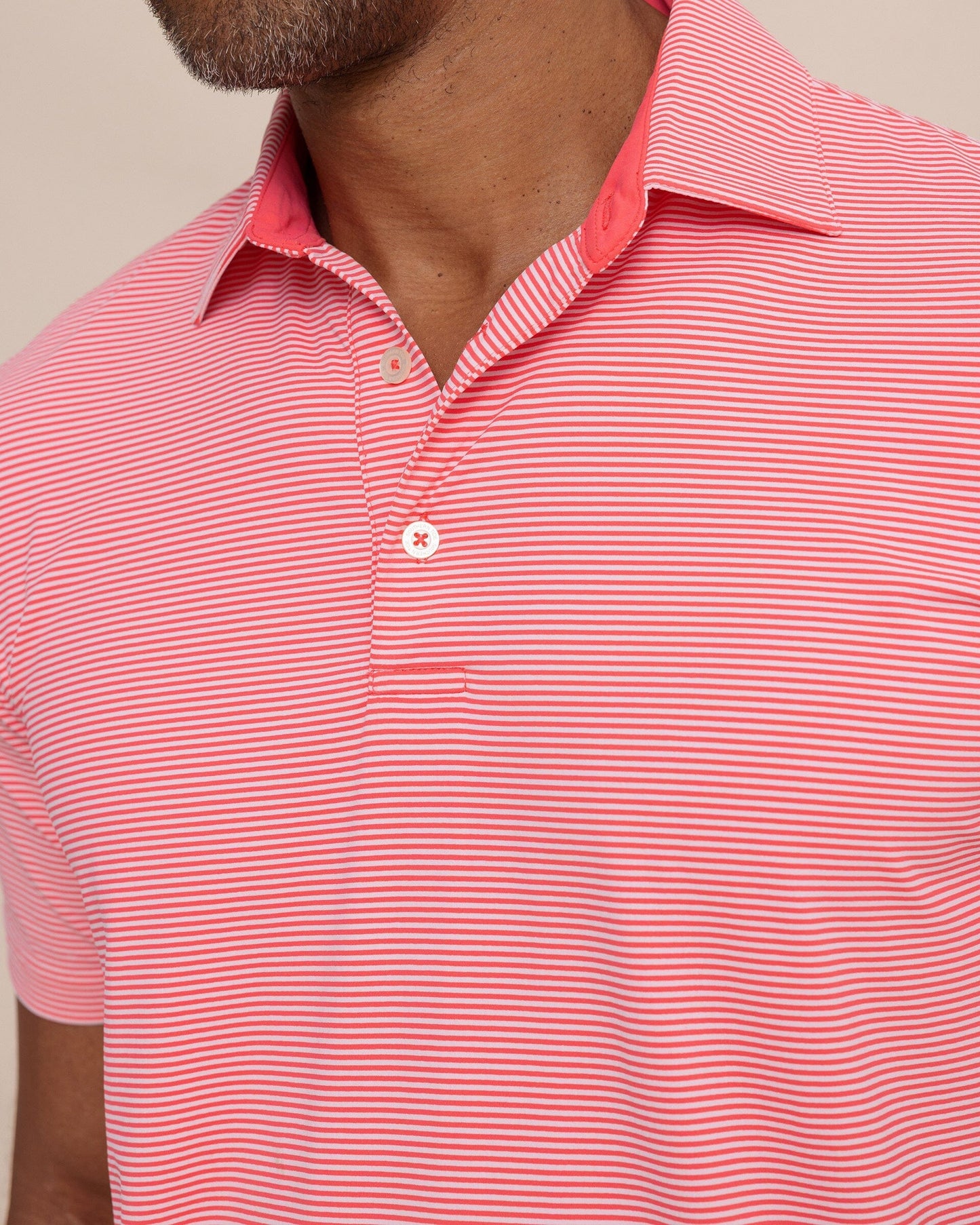 brrr°®-eeze Meadowbrook Stripe Polo - Snapper