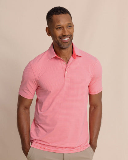 brrr°®-eeze Meadowbrook Stripe Polo - Snapper