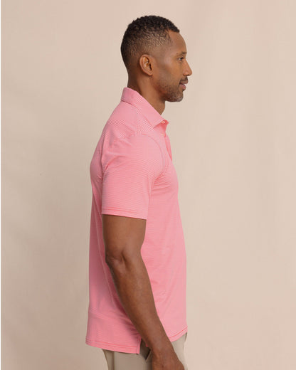 brrr°®-eeze Meadowbrook Stripe Polo - Snapper
