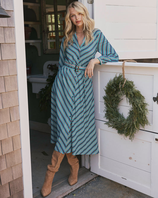 Clarissa Stripe Maxi Dress