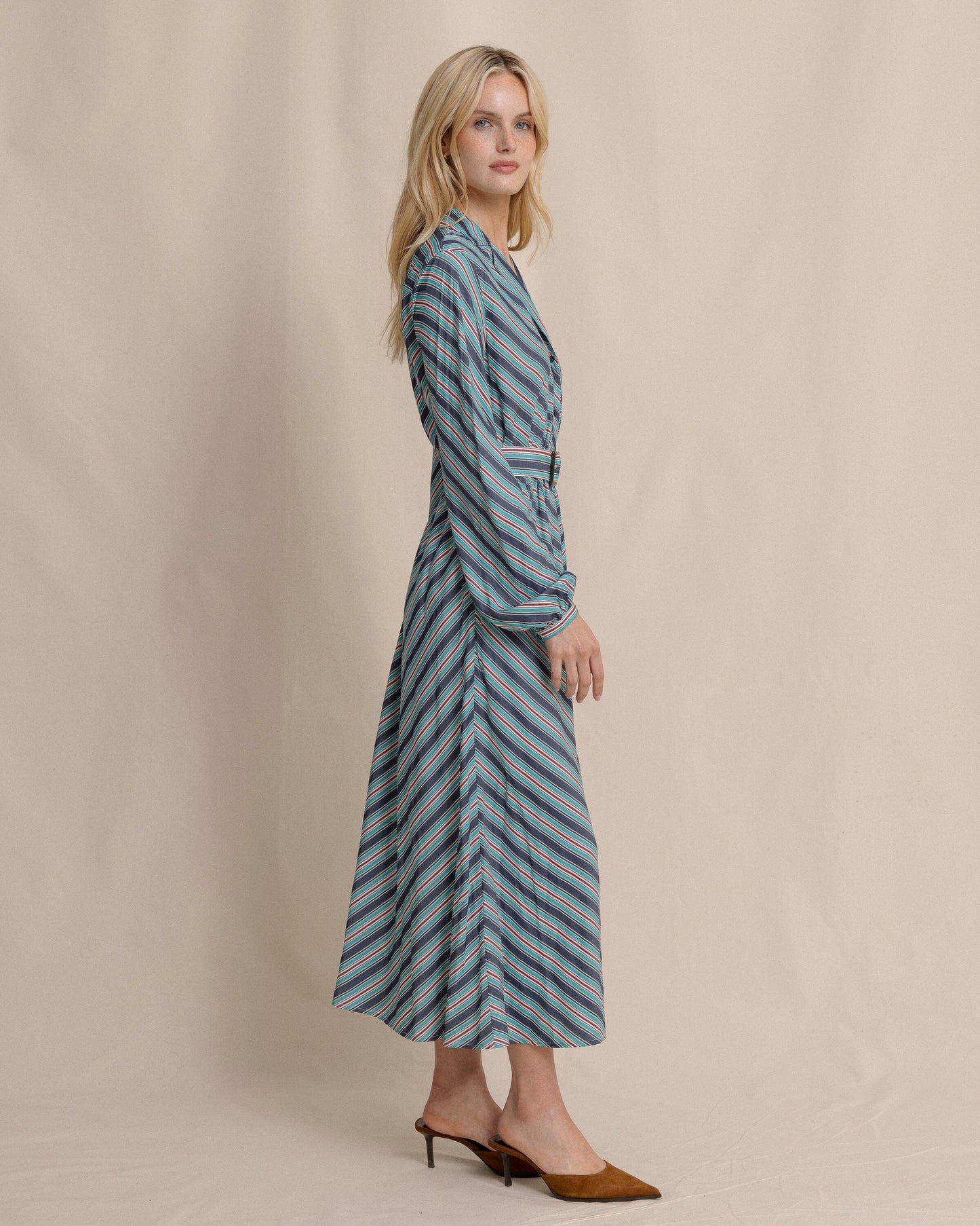 Clarissa Stripe Maxi Dress